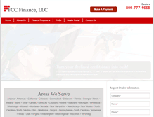 Tablet Screenshot of fccfinance.com